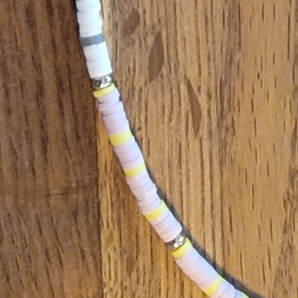 Meghan Browne Style Flow Pink  13.5" Pukka Shell Bracelet or Anklet - Picture 4 of 10